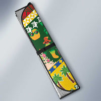 Solomon Islands Christmas Auto Sun Shade Festive Beach Vibes - Polynesian Pride