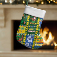 Solomon Islands Christmas Stocking Festive Beach Vibes - Polynesian Pride