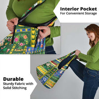 Solomon Islands Christmas Grocery Bag Festive Beach Vibes - Polynesian Pride