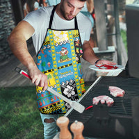 Tuvalu Christmas Apron Festive Beach Vibes - Polynesian Pride