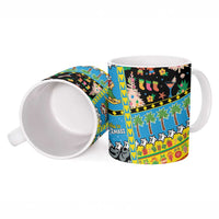Tuvalu Christmas Ceramic Mug Festive Beach Vibes - Polynesian Pride