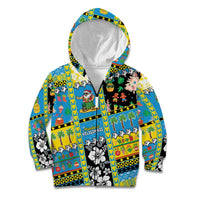 Tuvalu Christmas Kid Hoodie Festive Beach Vibes - Polynesian Pride