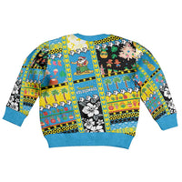 Tuvalu Christmas Kid Ugly Christmas Sweater Festive Beach Vibes - Polynesian Pride