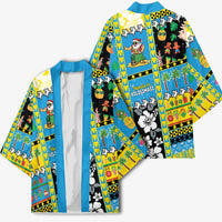 Tuvalu Christmas Kimono Festive Beach Vibes - Polynesian Pride