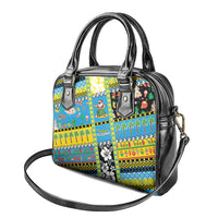 Tuvalu Christmas Shoulder Handbag Festive Beach Vibes - Polynesian Pride