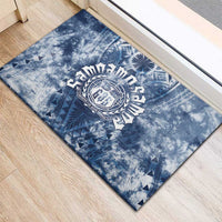 Samoa 685 Rubber Doormat Polynesian Pattern Tie Dye Style
