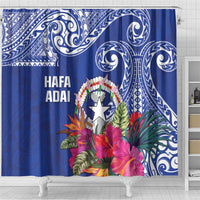 Hafa Adai Northern Mariana Islands Shower Curtain Polynesian Tribal Pattern LT05