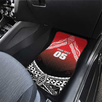 Custom Rugby Tonga MMT Car Mats Mana O Tonga LT05 - Polynesian Pride
