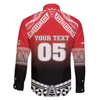 Custom Rugby Tonga MMT Family Matching Puletasi and Hawaiian Shirt Mana O Tonga LT05 - Polynesian Pride