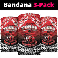 Rugby Tonga MMT Neck Gaiter Mana O Tonga LT05 package One Size: 25*50cm Red - Polynesian Pride