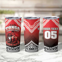 Custom Rugby Tonga MMT Tumbler Cup Mana O Tonga LT05 - Polynesian Pride