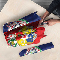 Rugby Samoa And Tonga Umbrella Toa Samoa With Mate Maa LT05 - Polynesian Pride