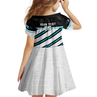 Custom Fiji Rugby Family Matching Long Sleeve Bodycon Dress and Hawaiian Shirt Fijian 7s With Tapa Pattern LT05 - Polynesian Pride