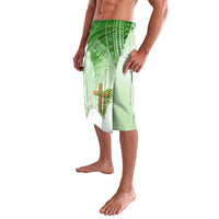 Happy Palm Sunday Lavalava With Polynesian Pattern LT05 - Polynesian Pride