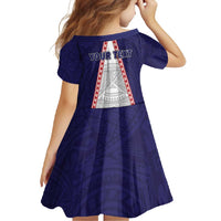Personalised American Samoa Flag Day Family Matching Off Shoulder Maxi Dress and Hawaiian Shirt Flag Style LT05 - Polynesian Pride