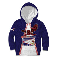 Personalised American Samoa Flag Day Kid Hoodie Flag Style