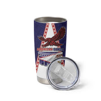 Personalised American Samoa Flag Day Tumbler Cup Flag Style LT05 - Polynesian Pride