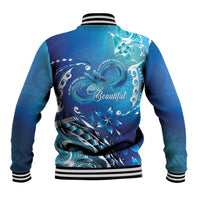 Polynesia Autism Awareness Baseball Jacket Be In Awe Of My 'Tism