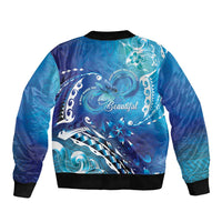 Polynesia Autism Awareness Bomber Jacket Be In Awe Of My 'Tism