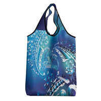 Polynesia Autism Awareness Grocery Bag Be In Awe Of My 'Tism