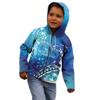 Polynesia Autism Awareness Kid Hoodie Be In Awe Of My 'Tism