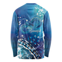 Polynesia Autism Awareness Long Sleeve Shirt Be In Awe Of My 'Tism