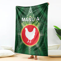 American Samoa Manu'a Cession Day Blanket With Polynesian Pattern LT05 - Polynesian Pride