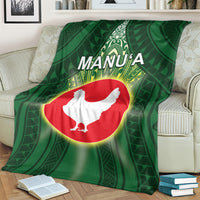 American Samoa Manu'a Cession Day Blanket With Polynesian Pattern LT05 - Polynesian Pride