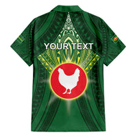 Personalized American Samoa Manu'a Cession Day Family Matching Off Shoulder Short Dress and Hawaiian Shirt With Polynesian Pattern