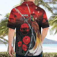 Papua New Guinea Remembrance Day Hawaiian Shirt Lest We Forget