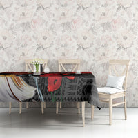 Papua New Guinea Remembrance Day Tablecloth Lest We Forget