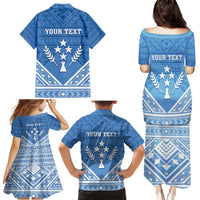 Personalised Kosrae State Gospel Day Family Matching Puletasi and Hawaiian Shirt Simple Style LT05 - Polynesian Pride