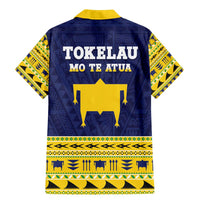 Tokelau Christmas Family Matching Mermaid Dress and Hawaiian Shirt Tokelauan Turtle Santa Sleigh LT05 - Polynesian Pride