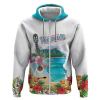 Aloha Hawaii Waikiki Beach Landscape Hoodie