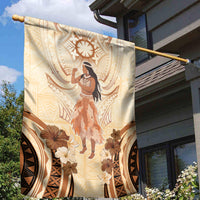 Tonga Women's Day Garden Flag With Polynesian Pattern LT05 - Polynesian Pride