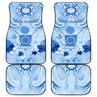 Cook Islands Women's Day Car Mats With Polynesian Pattern