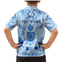 Cook Islands Women's Day Family Matching Mermaid Dress and Hawaiian Shirt With Polynesian Pattern LT05 - Polynesian Pride