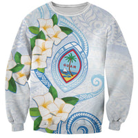 Guam Chamorro Sweatshirt Guasali Flowers Curves Style