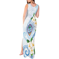 Guam Chamorro Tank Maxi Dress Guasali Flowers Curves Style
