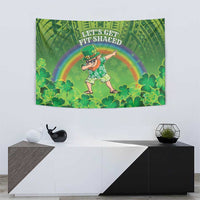 Hawaii Saint Patrick's Day Tapestry Let's Get Fit Shaced