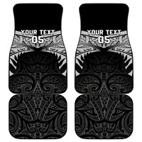 Custom New Zealand Cricket Car Mats Go Champions World Cup 2024 With Maori Pattern