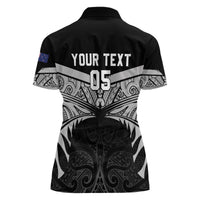 Custom New Zealand Cricket Women Polo Shirt Go Champions World Cup 2024 With Maori Pattern LT05 - Polynesian Pride