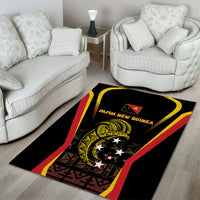 Papua New Guinea Cricket Area Rug 2024 World Cup