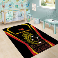 Papua New Guinea Cricket Area Rug 2024 World Cup