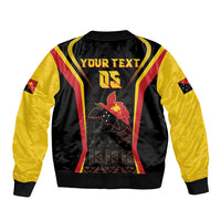 Custom Papua New Guinea Cricket Bomber Jacket 2024 World Cup