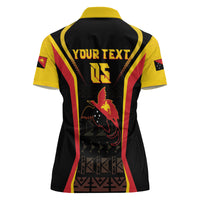 Custom Papua New Guinea Cricket Women Polo Shirt 2024 World Cup