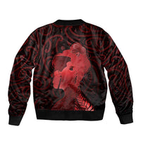 Aotearoa Mana Wahine Bomber Jacket The Spiritual Power Of Women LT05 - Polynesian Pride