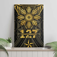 Philippines Independence Day Canvas Wall Art Filipinos Sun Star Tribal