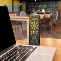 Personalised Philippines Independence Day Skinny Tumbler Filipinos Sun Star Tribal LT05 - Polynesian Pride