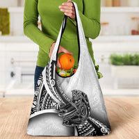 Solomon Islands Nguzunguzu Grocery Bag Polynesian Tribal Pattern LT05 - Polynesian Pride